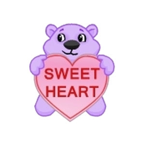 Purple Heart Bear